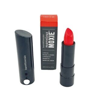 NIB Bare Minerals Marvelous Moxi Lipstick Light It Up .12 oz /3.5 g Full Size